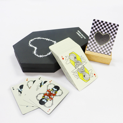 Купить Партийная игра Игры в карты с глянцевой лакировкой на 280 граммовой синей бумаге и пользовательском логотипе online manufacture