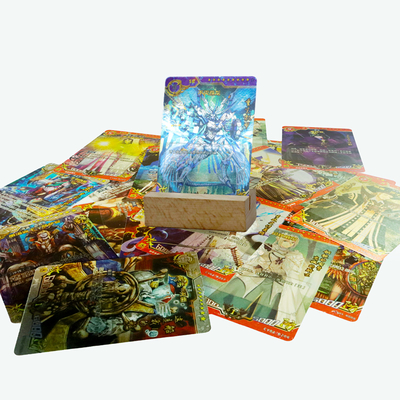 Купить Печать классического мультфильма Poke Booster Mon Игровая карта с поверхностью текстуры Окончание искусственного интеллекта Формат рисунка online manufacture