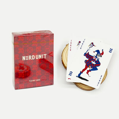 Купить Оптовая экологически чистая двусторонняя игральная карта 57x87 мм на заказ для персонализированного покера и игр online manufacture