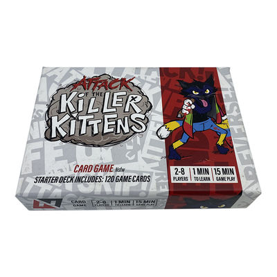 Купить карты игры Pvc 0.35mm пластиковые Printable, бумага печати карт игры убийцы изготовленная на заказ online manufacture