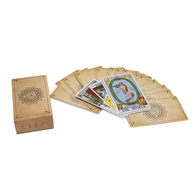 Купить Изготовленное на заказ напечатанное мини Tarot чешет с поверхностью политуры путеводителя online manufacture