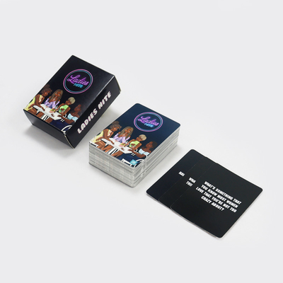 Питьевые дамы вечеринки игровые карты настройки CMYK печать для захватывающей ночи
