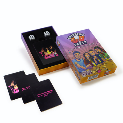 Контент на заказ Столовая игра Питьевая вечеринка Игра в карты Игры для взрослых Настройка поверхности на заказ В формате PDF