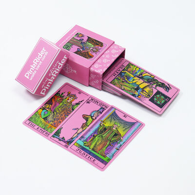Customized Design CMYK Color Printing Varnishing Finish Printable Tarot Cards Deck