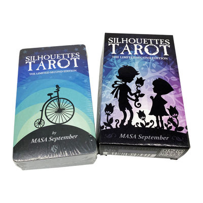 карты 70*120mm Printable Tarot, карты хеллоуина Oracle текстуры белья